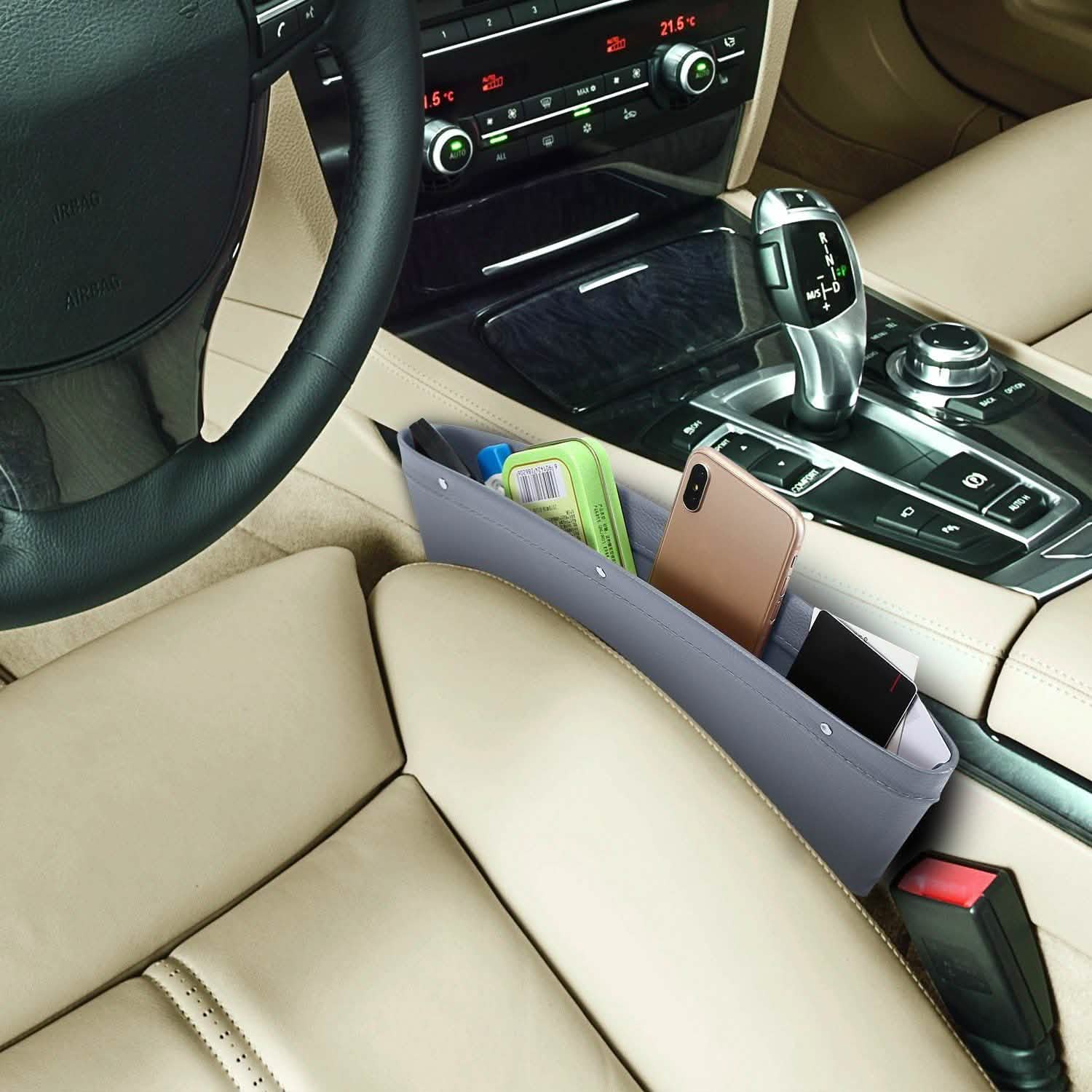 2-Pack: Car Seat Gap Pocket Automotive - DailySale