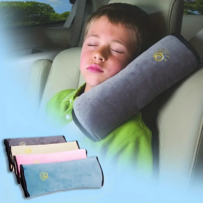 COFFLED 2pc Seat Belt Pillow for Kids Car Seat Pillow Neck Rest for Kids Kids Travel Pillow for Car Seat Kids Seatbelt Pillow Toddler Infant