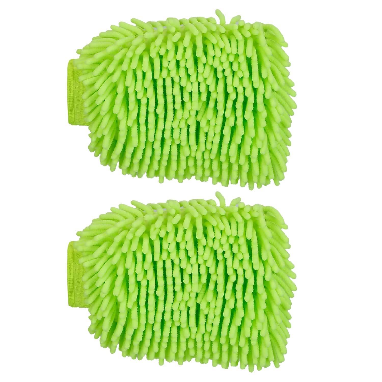 2-Pack: Car Wash Mitt Car Washing Gloves Automotive - DailySale