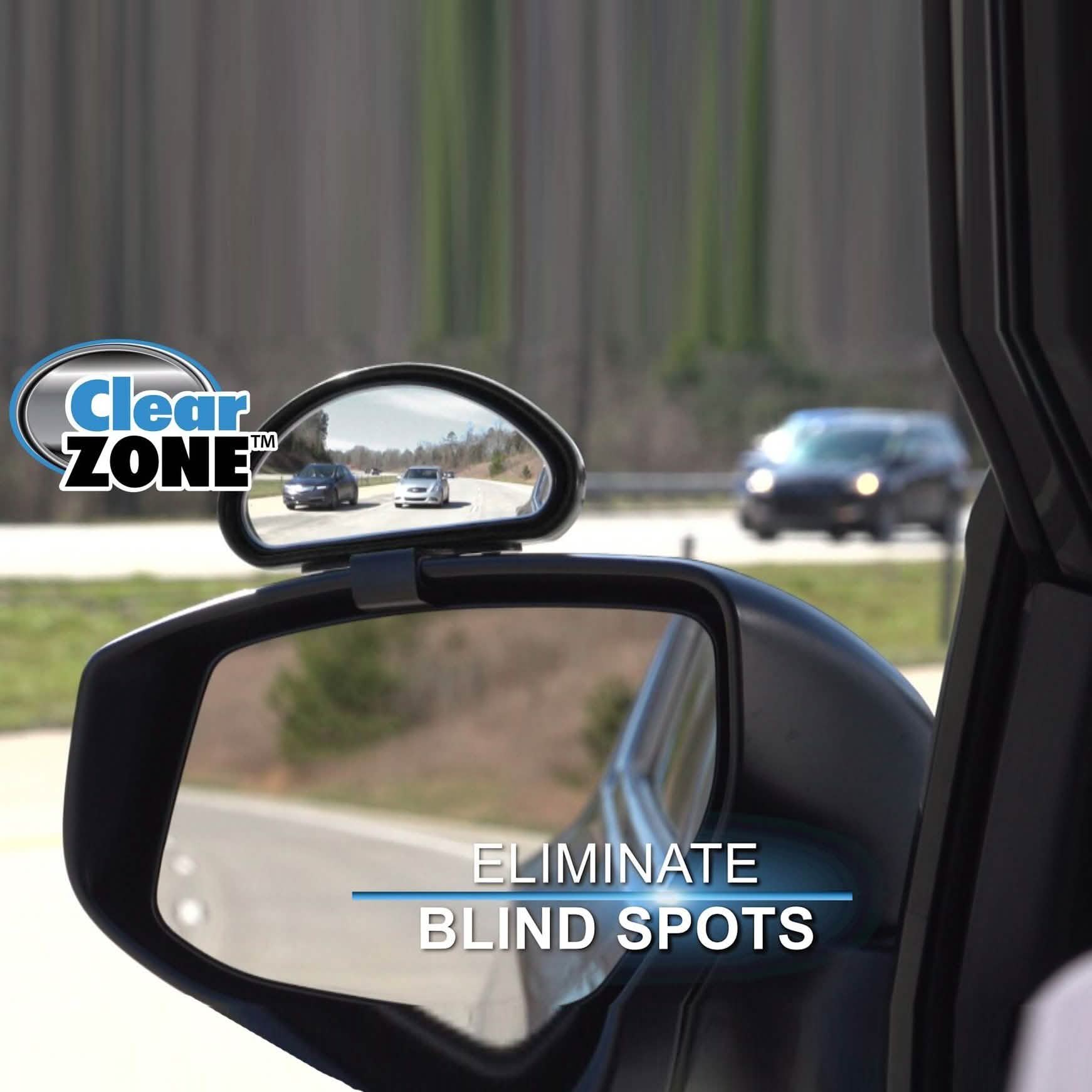2-Pack: Clear Zone Mirror Auto Accessories - DailySale