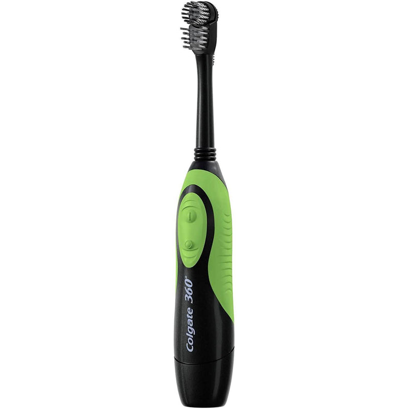 2-Pack: Colgate 360 Battery Powered Charcoal Toothbrush Beauty & Personal Care - DailySale