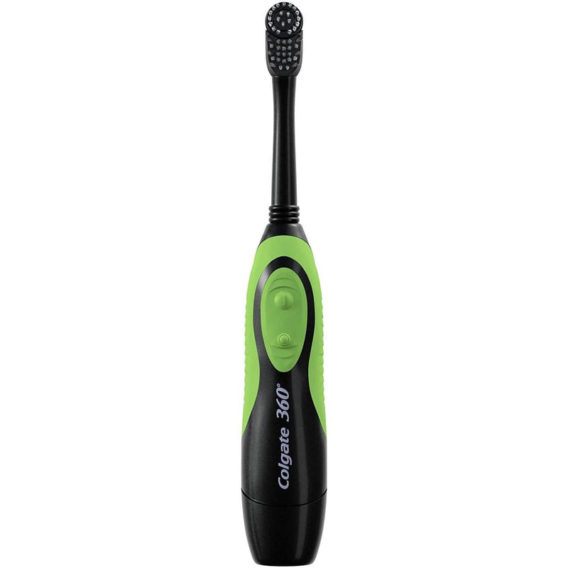 2-Pack: Colgate 360 Battery Powered Charcoal Toothbrush Beauty & Personal Care - DailySale