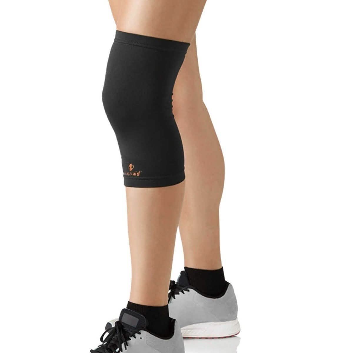 2-Pack: Copper Compression Recovery Knee Sleeve - Medium Wellness & Fitness - DailySale