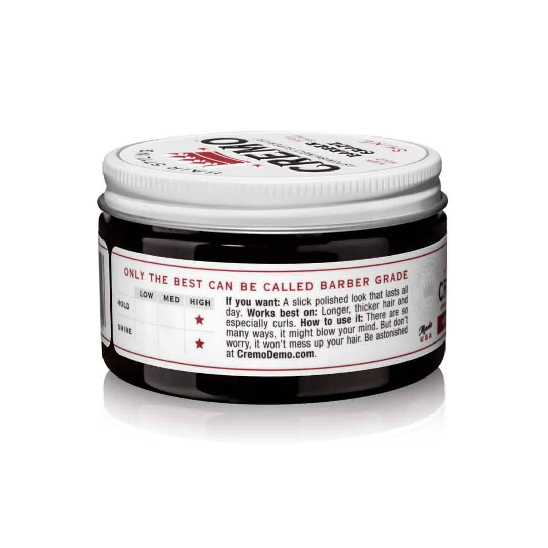 2-Pack: Cremo Premium Barber Grade Hair Styling Shine Pomade 4oz Beauty & Personal Care - DailySale