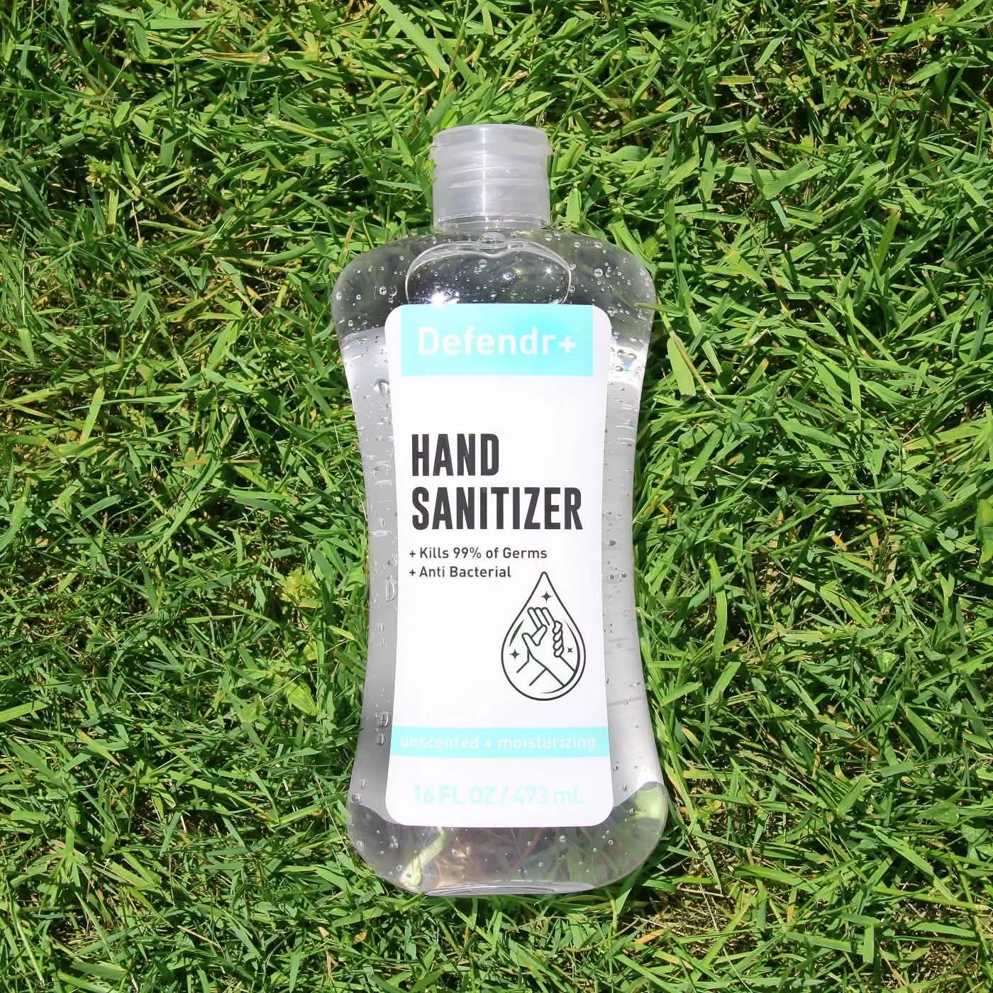 2-Pack: Defendr+ Anti-Bacterial Hand Sanitizer Face Masks & PPE - DailySale