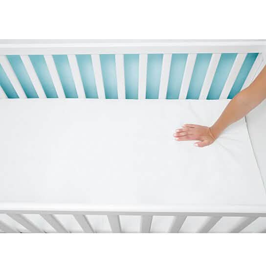2-Pack: Deluxe Vinyl Zippered Crib Mattress Cover Bedding - DailySale
