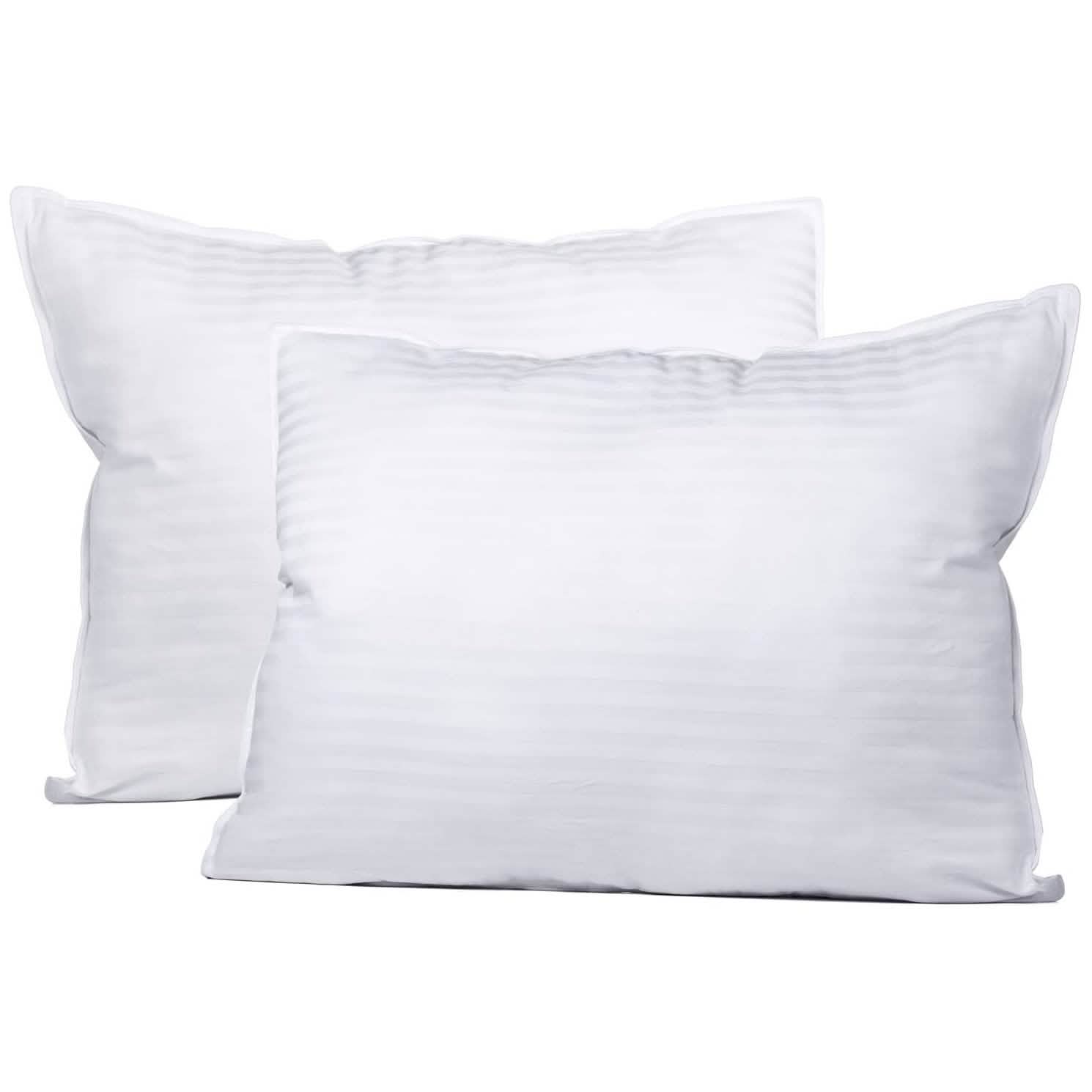 2-Pack: Dormire Queen Sized Super Plush Gel-Fiber Filled Pillows Bedding - DailySale