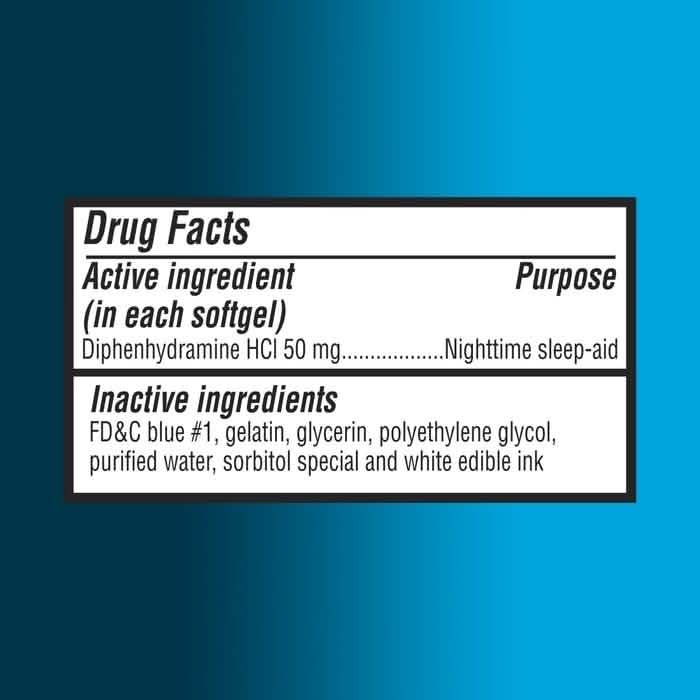 2-Pack: Equate Maximum Strength Nighttime Sleep Aid Softgels Wellness & Fitness - DailySale