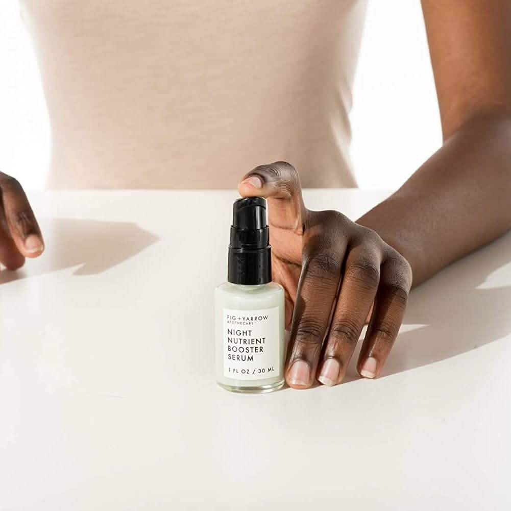 2-Pack: Fig+Yarrow Night Nutrients Booster Serum 1 FL OZ Beauty & Personal Care - DailySale