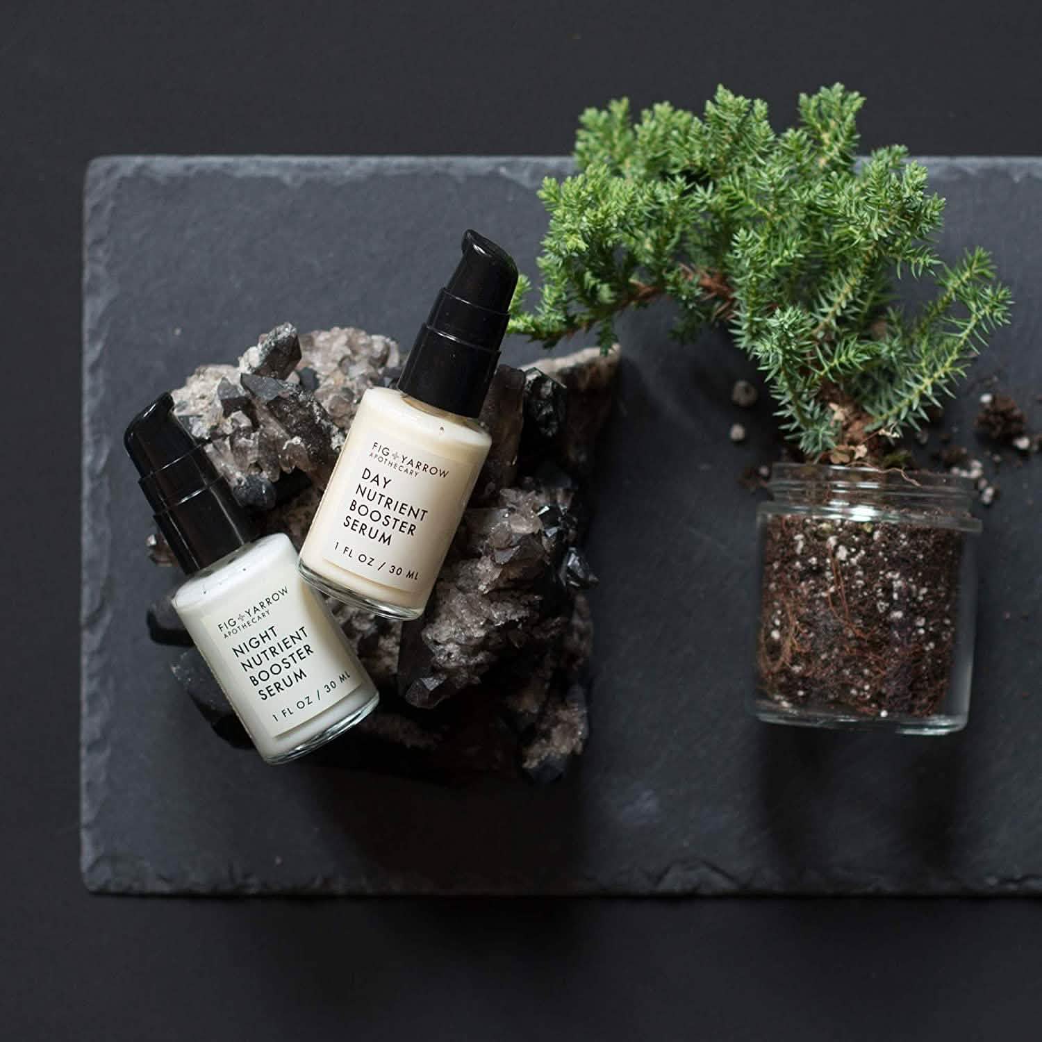 2-Pack: Fig+Yarrow Night Nutrients Booster Serum 1 FL OZ Beauty & Personal Care - DailySale