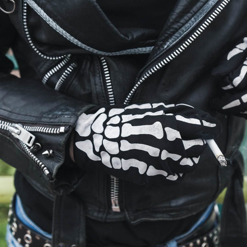 2-Pack: Halloween Special Glow In The Dark Gloves Holiday Decor & Apparel - DailySale