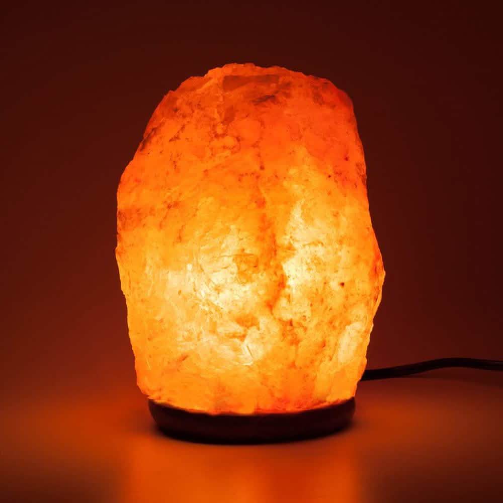 2-Pack: Hemingweigh Hand Carved Natural Crystal Himalayan Salt Lamp Lighting & Decor - DailySale