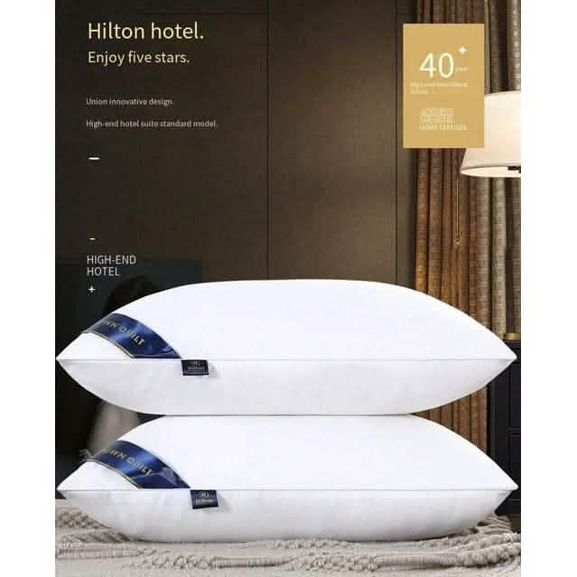 2-Pack: Hilton Hotel & Resort Collection Down-Alternative Pillow Bedding - DailySale