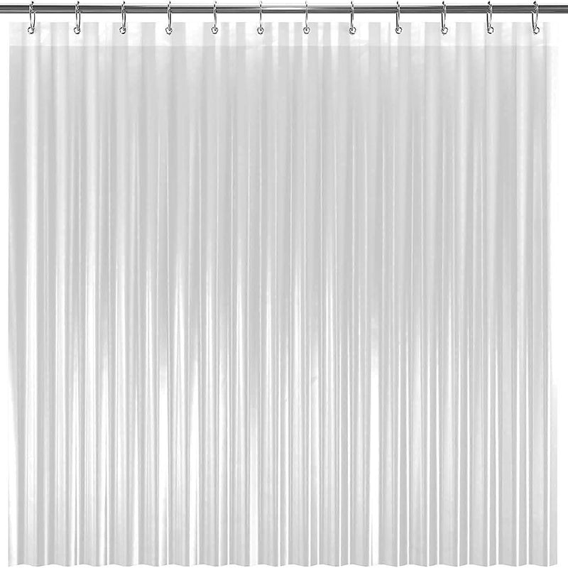 2-Pack: Hotel-Quality Heavy Shower Curtain Liner with Metal Grommets + Magnets Bath - DailySale