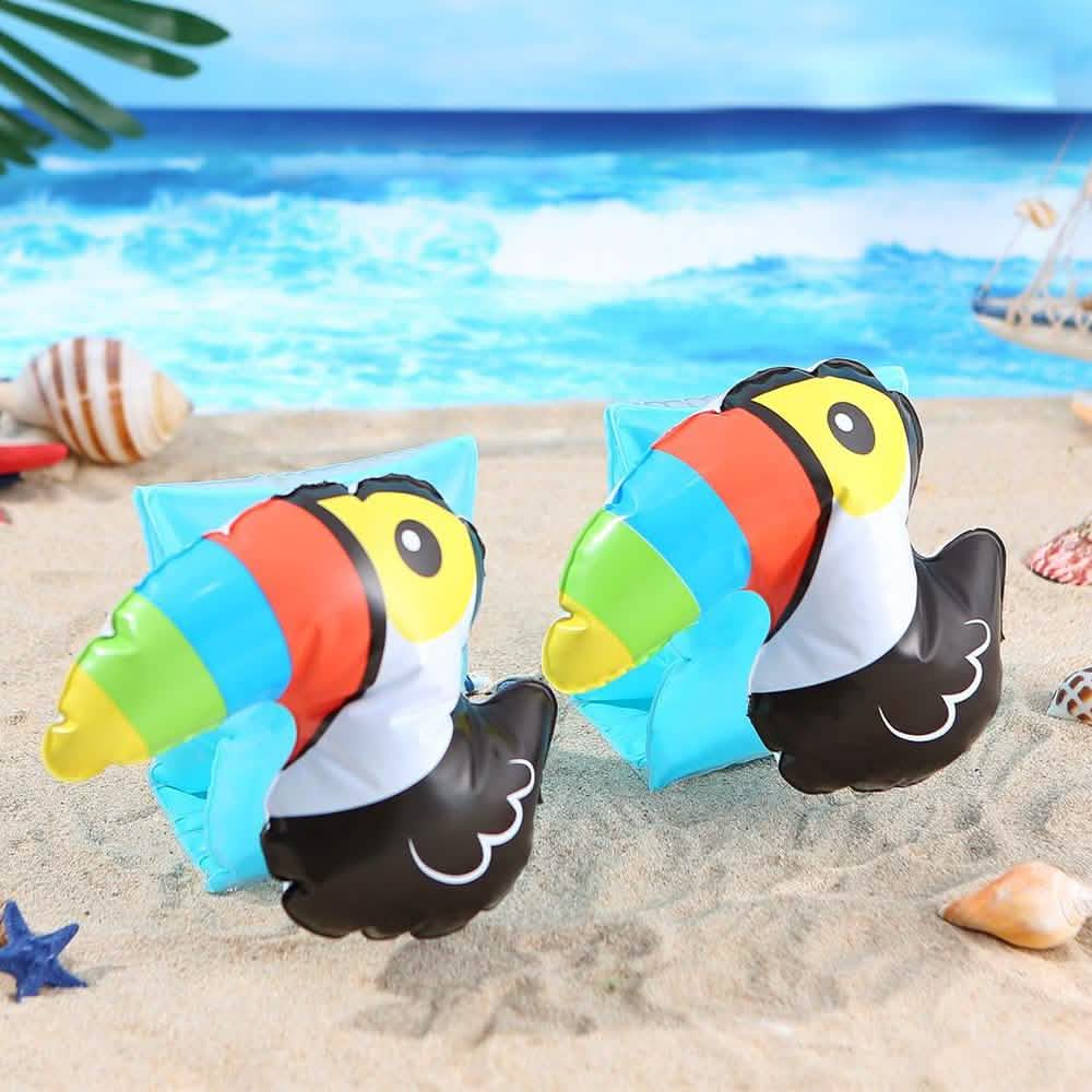 2-Pack: Kids Arm Pool Floaties Sports & Outdoors Toucan - DailySale