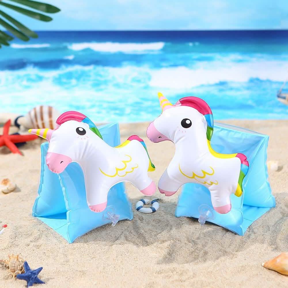 2-Pack: Kids Arm Pool Floaties Sports & Outdoors Unicorn - DailySale