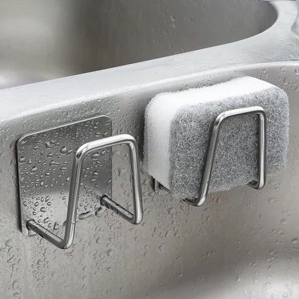 2-Pack: Kitchen Stainless Steel Sink Sponge Holder Kitchen Tools & Gadgets - DailySale