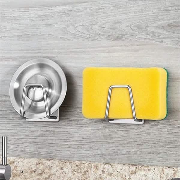 2-Pack: Kitchen Stainless Steel Sink Sponge Holder Kitchen Tools & Gadgets - DailySale