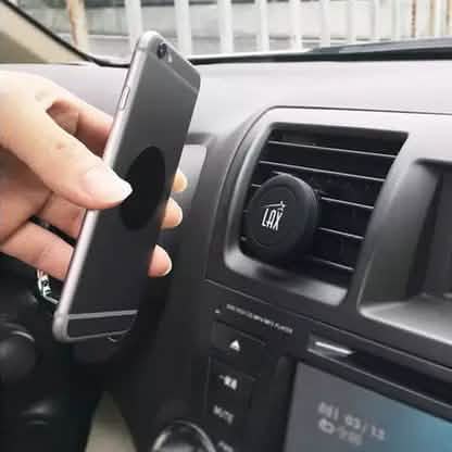 2-Pack: LAX Universal Magnetic Air Vent Mount for Smartphones and GPS Devices Automotive - DailySale