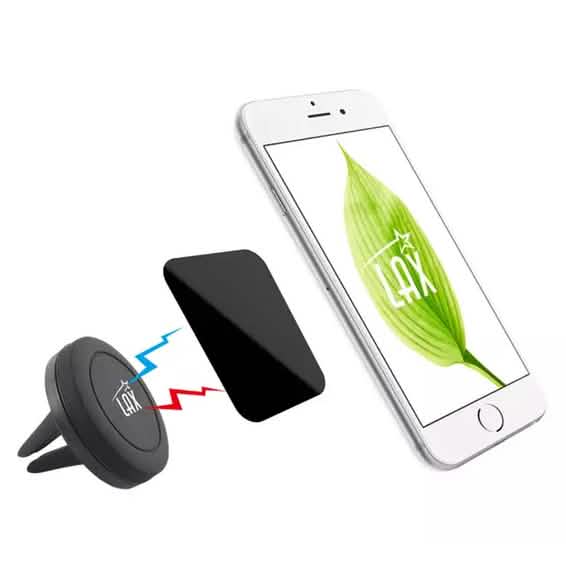2-Pack: LAX Universal Magnetic Air Vent Mount for Smartphones and GPS Devices Automotive - DailySale