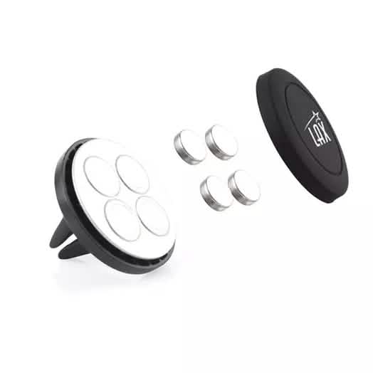 2-Pack: LAX Universal Magnetic Air Vent Mount for Smartphones and GPS Devices Automotive - DailySale