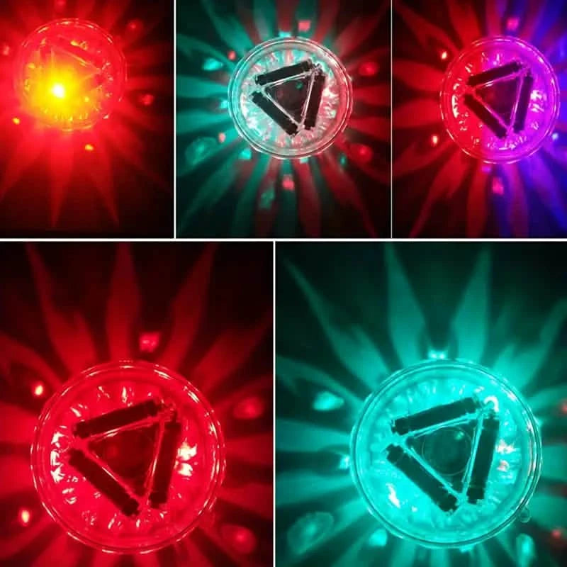 2-Pack: LED Color Changing Floating Pool Lights with 8 Modes Lighting Outdoor Lighting - DailySale