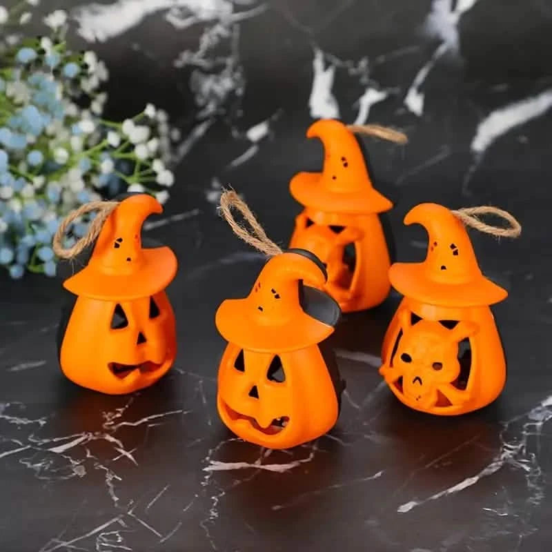 2-Pack: LED Lamp Halloween Pumpkin Light Holiday Decor & Apparel - DailySale