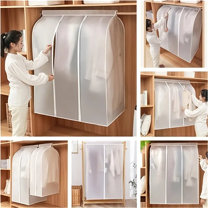 2-Pack: Lightweight Garment Cover Protector Closet & Storage - DailySale