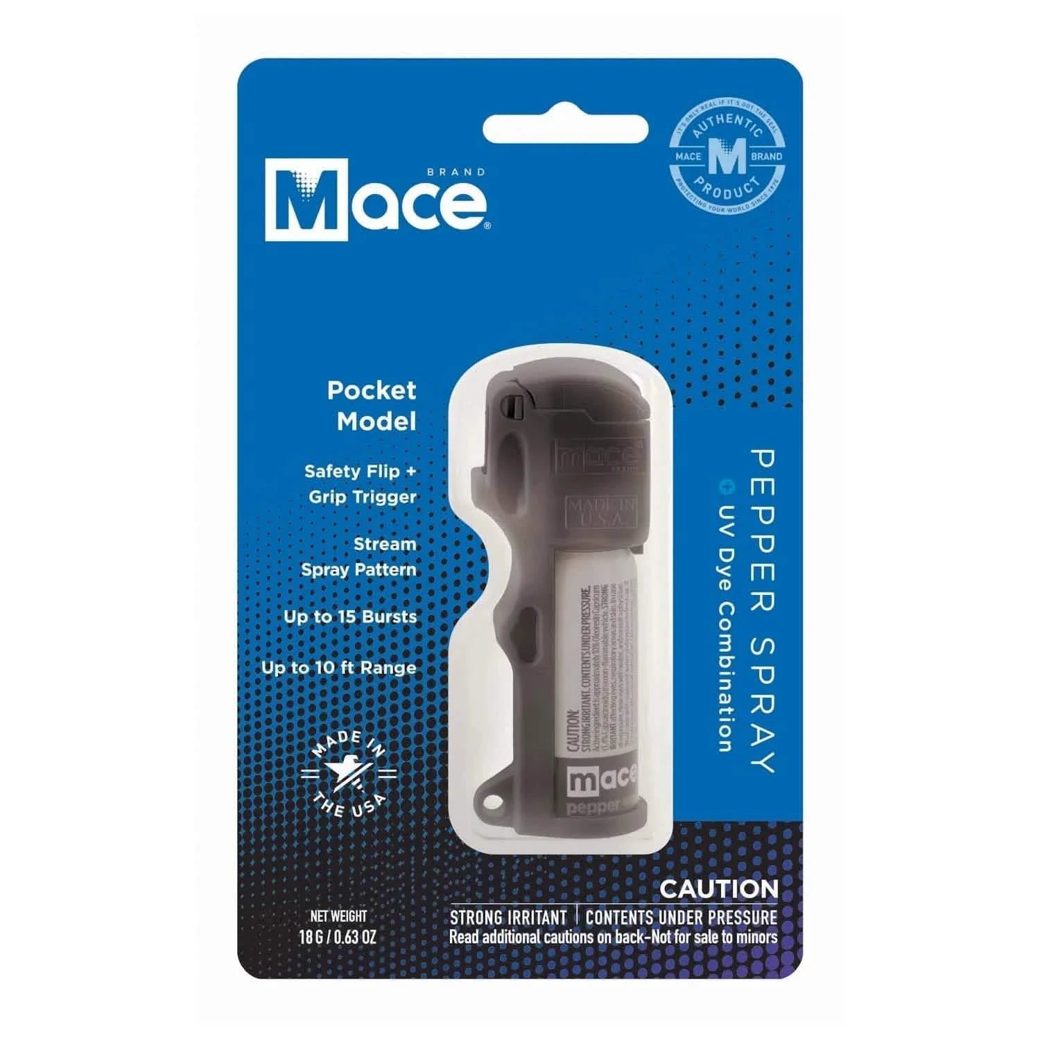 2-Pack: Mace Pocket Model Stream Pepper Spray Tactical - DailySale