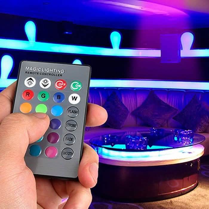 2-Pack: Magic Light Color-Changing LED Light Bulbs with Remote Control Home Lighting - DailySale