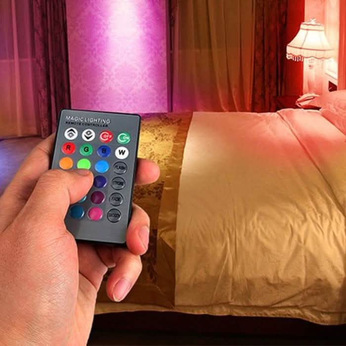 2-Pack: Magic Light Color-Changing LED Light Bulbs with Remote Control Home Lighting - DailySale