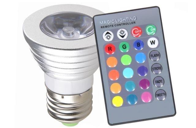 2-Pack: Magic Light Color-Changing LED Light Bulbs with Remote Control Home Lighting - DailySale