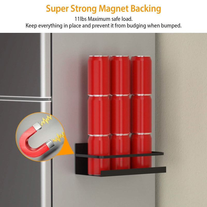 2-Pack: Magnetic Spice Holder Rack Organizer Kitchen Storage - DailySale