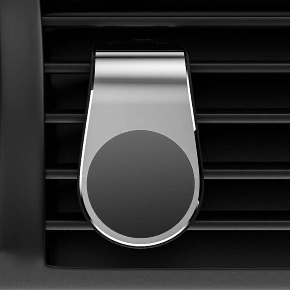 2-Pack: Magnetic Vent Phone Holder - Assorted Colors Phones & Accessories Silver - DailySale