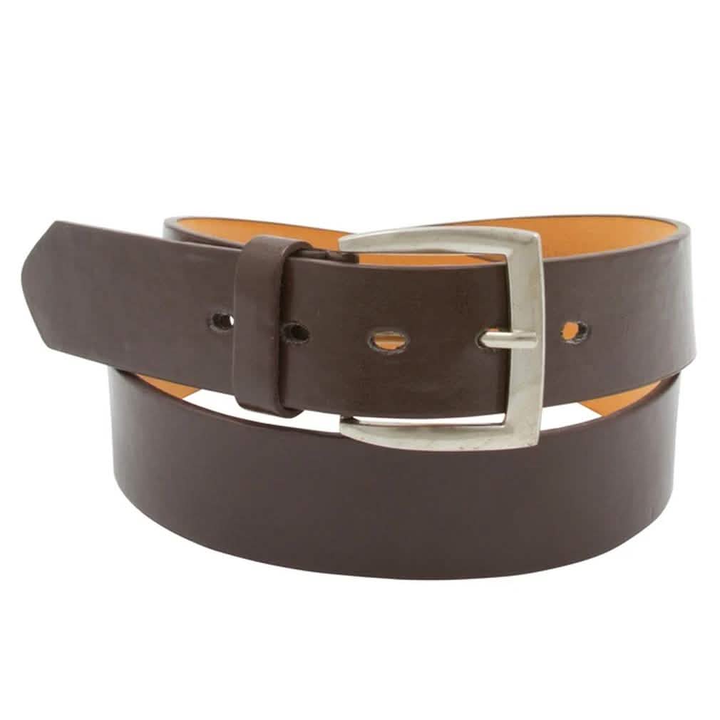 2-Pack: Men's Black & Brown Solid Belts Men's Apparel - DailySale