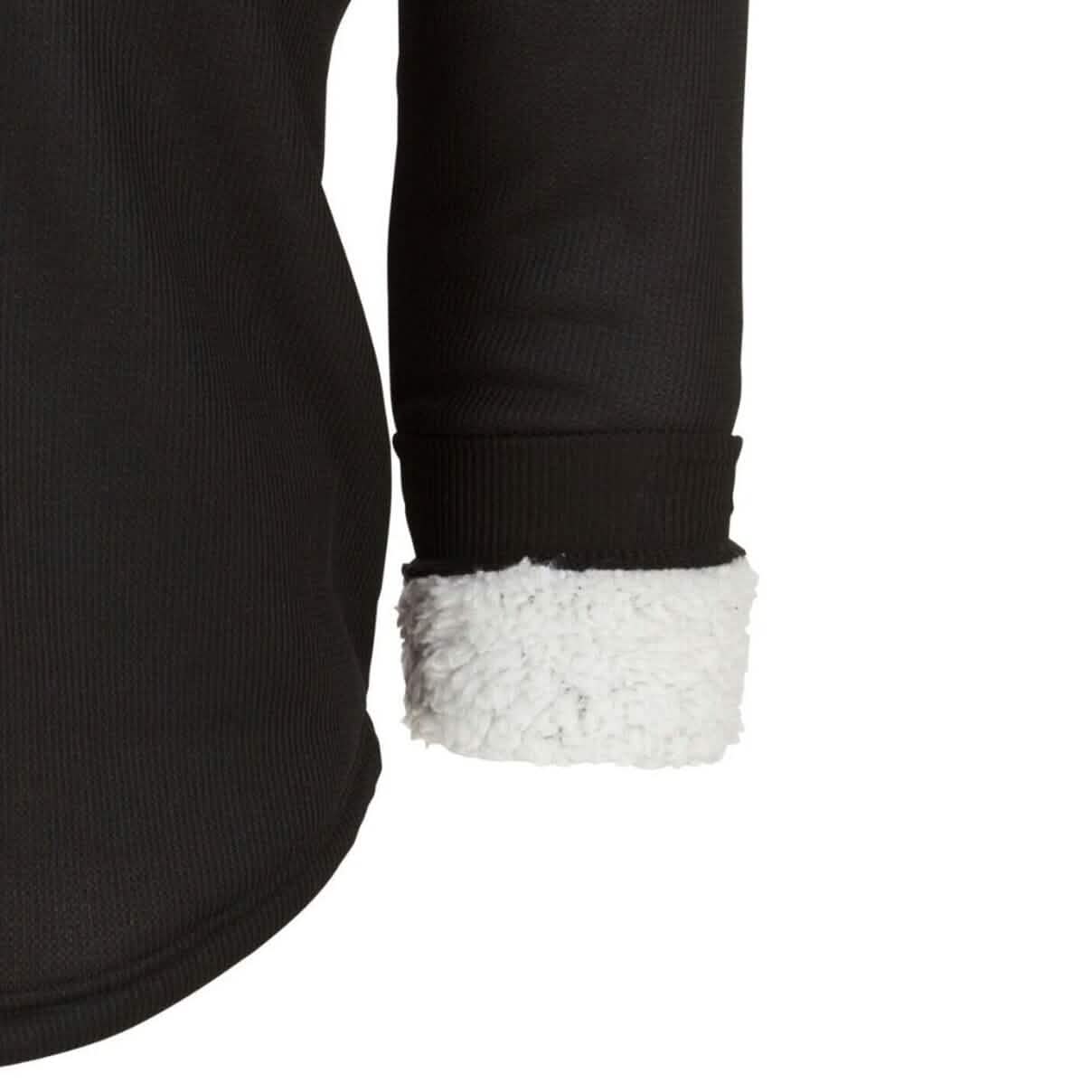 2-Pack: Men's Sherpa-Lined Waffle Thermal Henley Shirts Men's Tops - DailySale