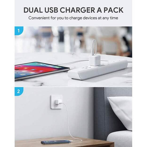 2-Pack: Mini 20W Fast Type C Wall Charger with PD 3.0 Mobile Accessories - DailySale