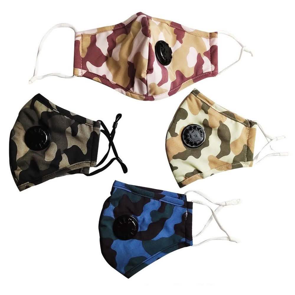 2-Pack: Multilayer Non-Medical Reusable Face Mask with Filter Wellness & Fitness - DailySale