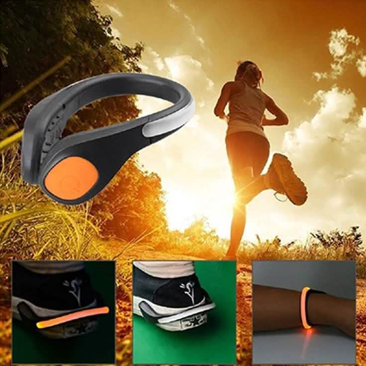 2-Pack: Night Safety LED Shoe Clip Lights Sports & Outdoors - DailySale