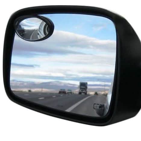 2-Pack: Oval Precision Blind Spot Mirrors Auto Accessories - DailySale