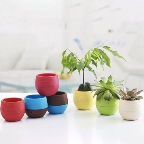 2-Pack: Plastic Plant Flower Pots Garden & Patio - DailySale