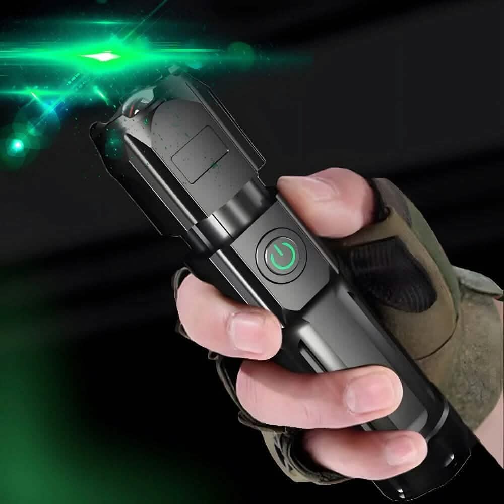 2-Pack: Portable and Multi-Functional Telescopic Zoomable Flashlight Sports & Outdoors - DailySale