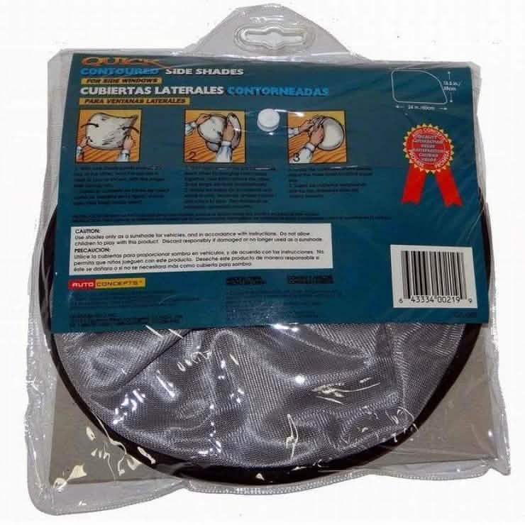 2-Pack: Premium Quality Car Pop-Up Mesh Side Window Sunshades Auto Accessories - DailySale