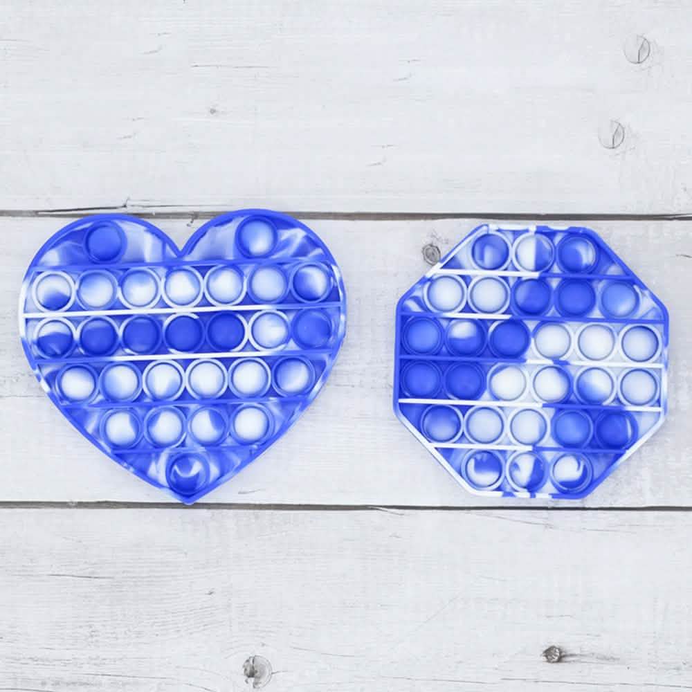 2-Pack: Push Pop Fidget Anti-Stress Pads Wellness Cloud - DailySale