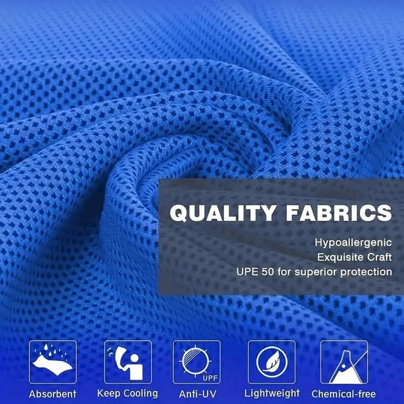 2-Pack: Quick Drying Absorbent Cooling Towels Sports & Outdoors - DailySale