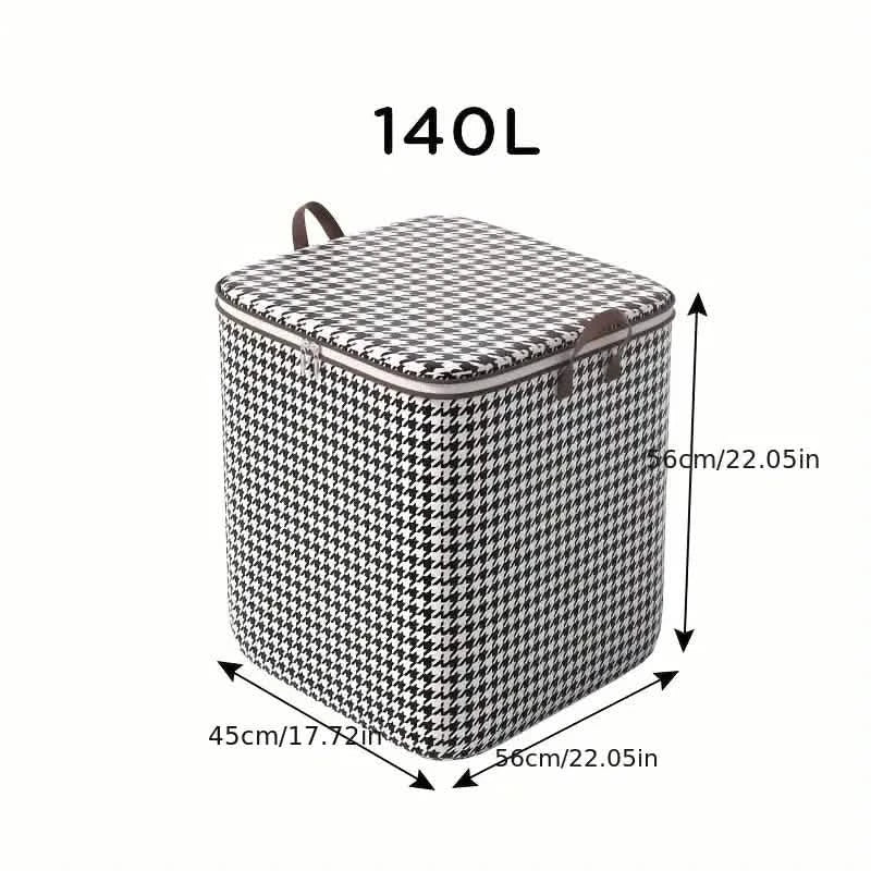 2-Pack: Quilt Storage Bag Organizer Non-woven Dustproof Foldable Wardrobe Space Saving Bag Closet & Storage - DailySale