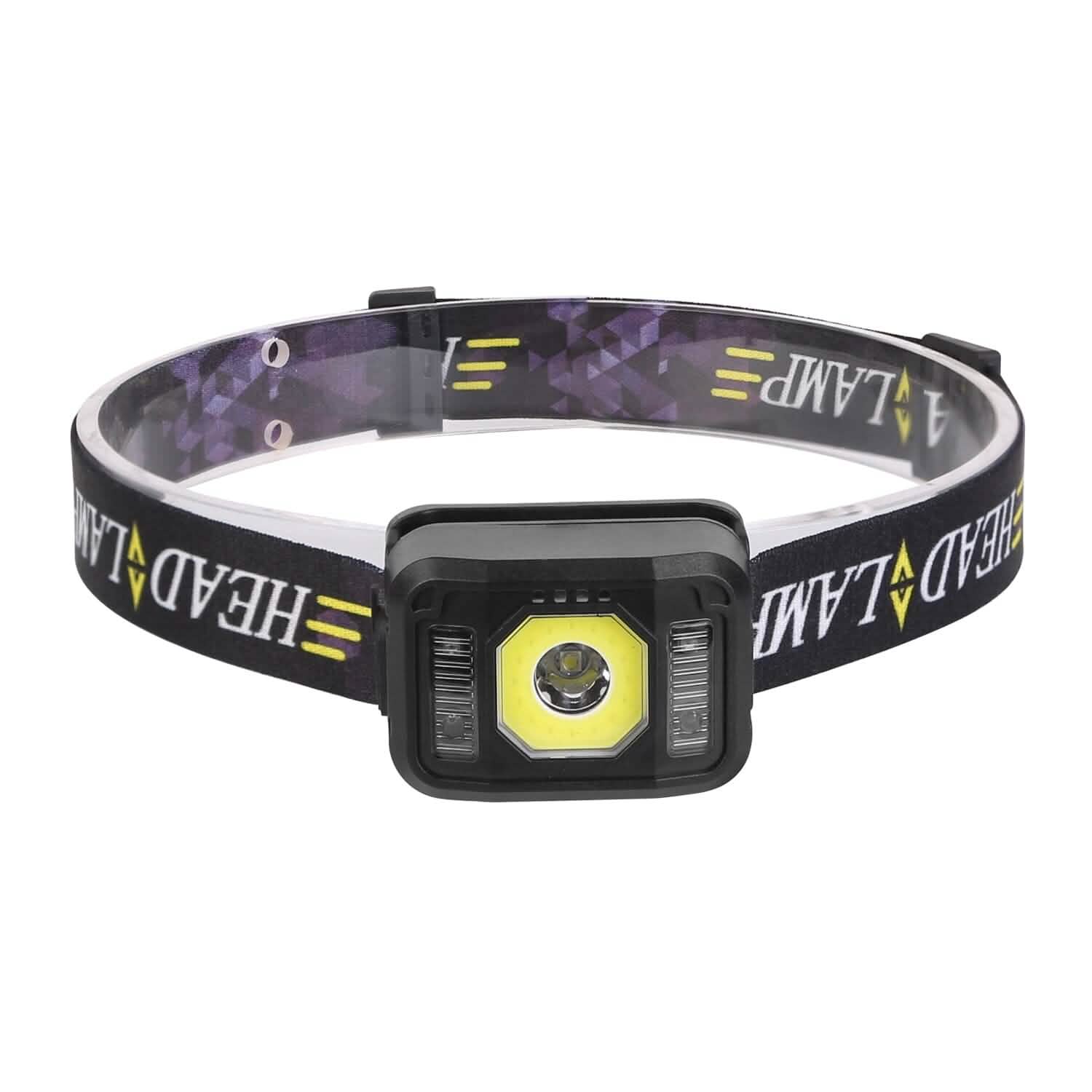 2-Pack: Rechargeable Motion Sensor Headlamp 6 Light Modes Sports & Outdoors - DailySale