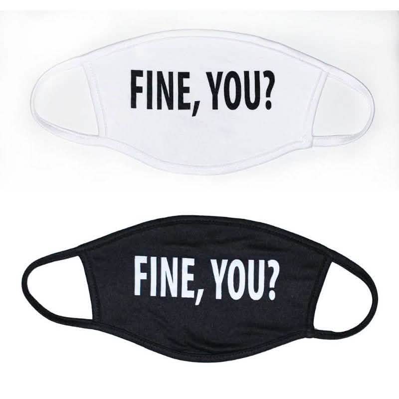 2-Pack: Reusable Premium Stretchy Unisex Face Mask Wellness & Fitness Fine You - DailySale