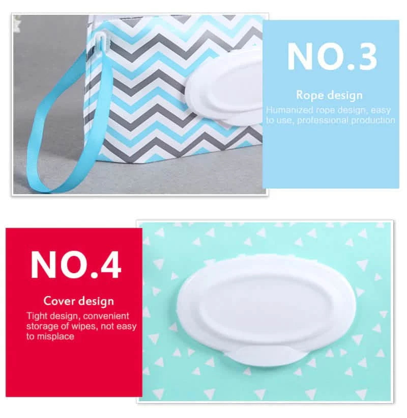 2-Pack: Reusable Wet Wipe Pouch Bags & Travel - DailySale