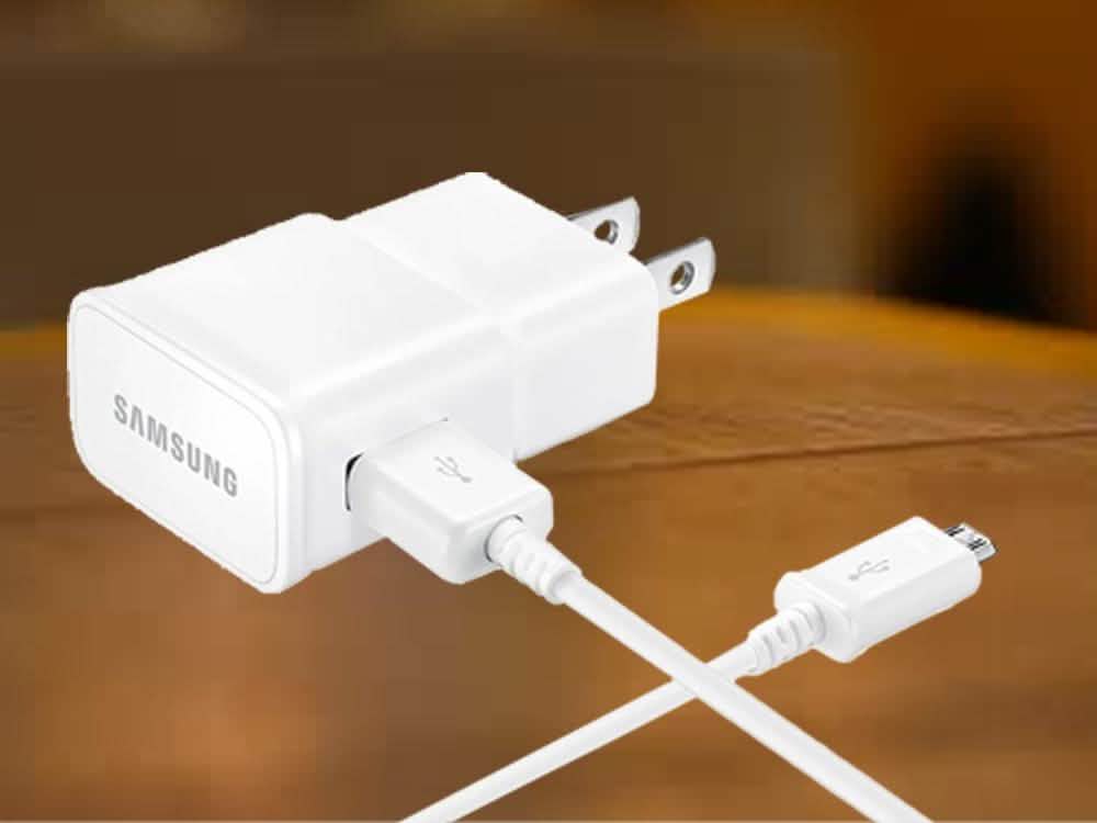 2-Pack: Samsung Adaptive Fast Charger with 4 Foot USB-C Cable Phones & Accessories - DailySale